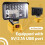 Outdoor Lighting LED Work Light 15W LED Floodlight for  18v Battery 4