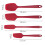 Set spatule din silicon rezistente la căldură, 4 piese 5
