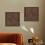 Cuadro de pared rústico de madera estilo granja abstracto moderno 8