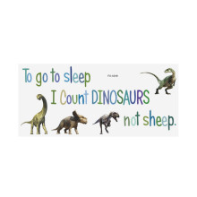 Dinosaur vægklistermærker til børneværelset 1 sæt