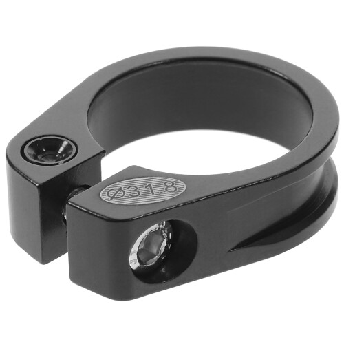 Fietszadelpenklem Aluminium 27,2 mm