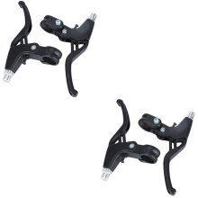 Vervanging van de handremhendels/stuureindhendels voor mountainbikes (2 paar)