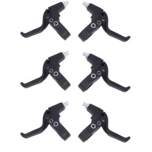 Remhendelhoezen voor fietsstuur van 2,2 cm, 3 paar, zwart