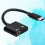 Eease USB-C-Kopfhörer und Ladeadapter 2-in-1 2