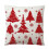 Housse de coussin flocon de neige de Noël pour canapé-lit 1