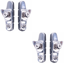 Remblokken voor fietsschijfremmen - Aluminiumlegering, 2 paar