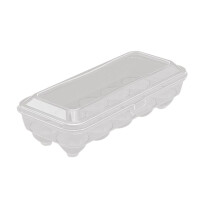 Food Storage Container Transparent Egg Organizer with24