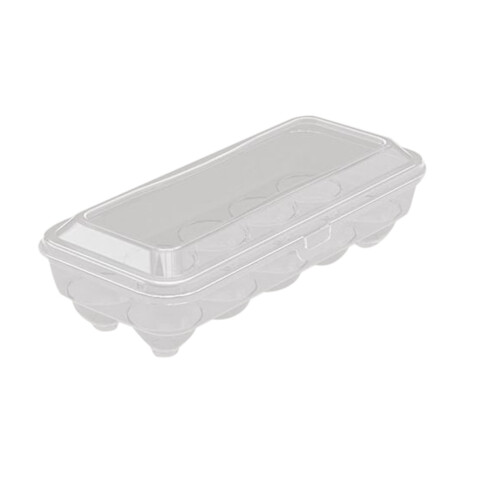Food Storage Container Transparent Egg Organizer with24