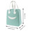 Insulated Canvas Lunch Tote Bag Large Capacity 3