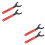 Freewheel Removal Tool Set for Bikes4Pcs 1