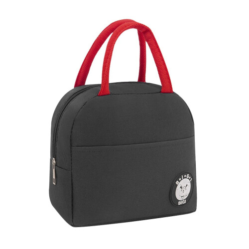 Isolierte Lunchtasche mit Cartoon-Print, 1 Stück