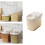 Boîte de rangement pour riz avec distributeur 5L 1