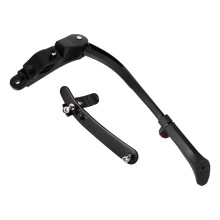 Descanso traseiro ajustável para bicicleta, suporte lateral para bicicleta de montanha.