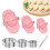Knödel-Pie-Set mit 3 Formen, 3 Ausstechern und Füllung 1