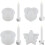 Grusce Silikon-Kerzenhalterform-Set, 4-teilig 1