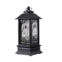 LED candle witch bat pattern5x2inches