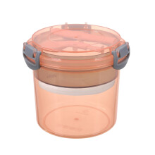 Sklenený hrnček na kávu s viečkom a slamkou 20 oz