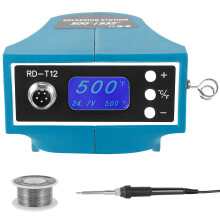 Grusce Cordless Soldering Station 72W LCD 302–932F 18V