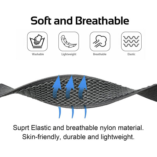 Elastisk urrem til Galaxy Watch5 4 4Classic 46 mm 42 mm 2