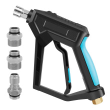 Myjka ciśnieniowa Grusce 26 cm z 3 adapterami ze stali nierdzewnej