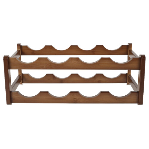 Vinstativ i tre, robust, benkeplate, 1-etasjes