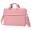 Roze waterdichte laptoptas (16x12 inch) 2