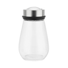 Poivreuse en acier inoxydable avec 3 trous réglables, 110 ml