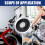 Belt Drive Plate Exercise Bike Accessory Rotating Pulley 2