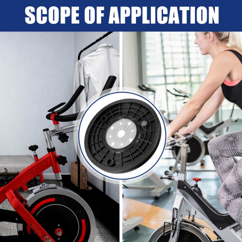 Belt Drive Plate Exercise Bike Accessory Rotating Pulley 1
