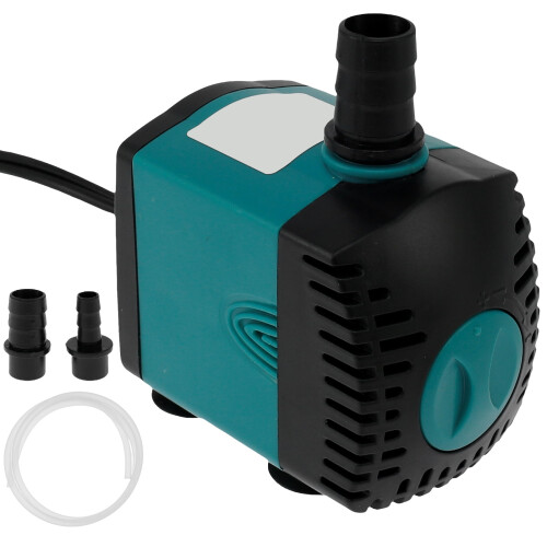 Bomba submersível para fonte Grusce com 2 bicos e 1,5 m de comprimento.
