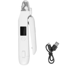 Grusce nagelknipper voor huisdieren met LED-lampje, oplaadbaar, 1 stuk