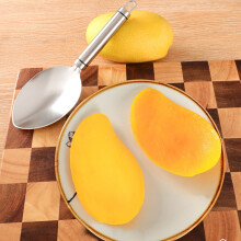 Coupe-fruits Giyblacko en acier inoxydable, dentelé, 1 pièce