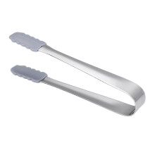 Pinces en silicone avec poignée en acier inoxydable (1 paire)