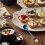 Julkaffeskedsset i rostfritt stål, dessertskedar 6