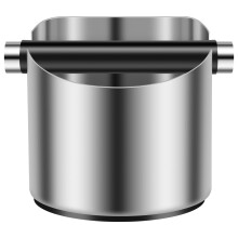 Grusce Edelstahl-Abschlagbox mit Gummiring, 1,5 l