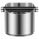 Grusce Edelstahl-Abschlagbox mit Gummiring, 1,5 l 1