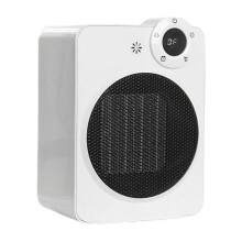 Fankiway Varmeapparat Elektrisk Lydløs Dual-Mode Ventilator 1500W