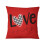 Fodere per cuscini di San Valentino 18x18 rosse a tema amore 1
