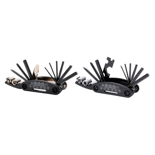 Outils de réparation de vélo portables multifonctions (2 pièces)