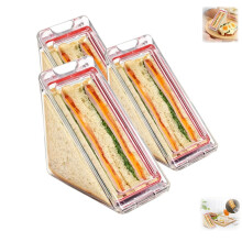 Wiederverwendbare dreieckige Sandwichdose mit Deckel (1 Stück)