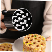 Pastel Plato frío Decoración Anillo Plato Prensa de arroz