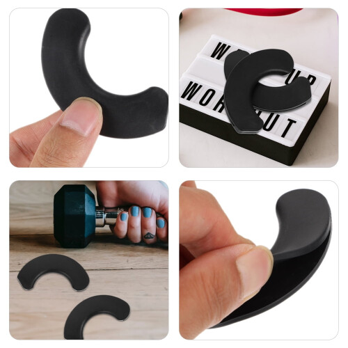 Pernă de protecție pentru gantere, pernă de podea, plastic, 10 buc. 1