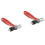 Red Carbon Steel Tool Box for Crankset Removal, 2Sets 1