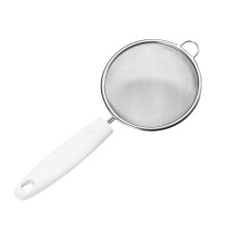 Cuillère passoire de cuisine en acier inoxydable à mailles fines