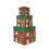 Plaid Christmas nesting boxes with lids3pcs 1