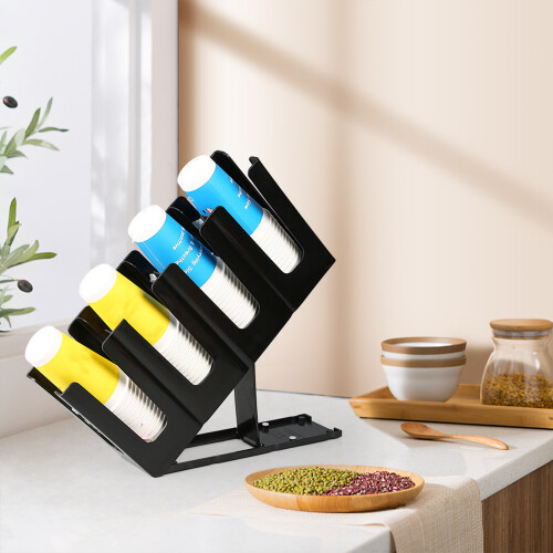Koppholder for papirkopper, justerbar og sammenleggbar 2