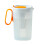 Glaskaffeebecher mit Deckel und Strohhalm, 50 oz (1,4 l) 1
