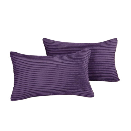 Lila manchesterörngott 30x50 cm 2-pack