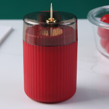 Dispensador automático de palillos de dientes de madera natural