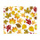 Fall Throw Blanket Plaid Wool Pumpkin Design 50x60 in 2